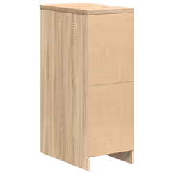 vidaXL Garage Storage Cabinet Solid Wood Pine cabinet - sonoma oak, 30 x 51 x 85 cm - Additional view 6