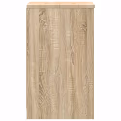 vidaXL Garage Storage Cabinet Smoked Oak 30x51x85 cm Solid Wood Pine cabinet - sonoma oak, 40 x 51 x 85 cm - Additional view 5