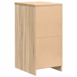 vidaXL Garage Storage Cabinet Smoked Oak 30x51x85 cm Solid Wood Pine cabinet - sonoma oak, 40 x 51 x 85 cm - Additional view 6