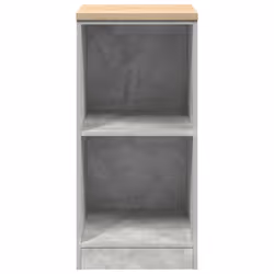 vidaXL Garage Storage Cabinet Solid Wood Pine cabinet - concrete grey, 40 x 51 x 85 cm - Additional view 4