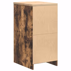 vidaXL Garage Storage Cabinet Smoked Oak 30x51x85 cm Solid Wood Pine cabinet - smoked oak, 40 x 51 x 85 cm - Additional view 6