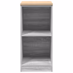 vidaXL Garage Storage Cabinet Solid Wood Pine cabinet - grey sonoma, 40 x 51 x 85 cm - Additional view 4