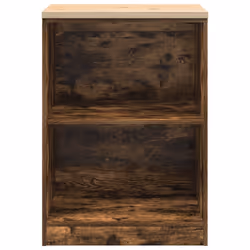 vidaXL Garage Storage Cabinet Solid Wood Pine cabinet - smoked oak, 60 x 51 x 85 cm/ 1 pcs - Additional view 4