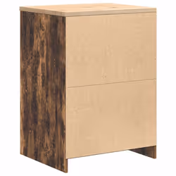 vidaXL Garage Storage Cabinet Solid Wood Pine cabinet - smoked oak, 60 x 51 x 85 cm/ 1 pcs - Additional view 6