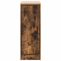 vidaXL Garage Storage Cabinet Smoked Oak 30x51x85 cm Solid Wood Pine cabinet - smoked oak, 30 x 51 x 85 cm - Additional view 5