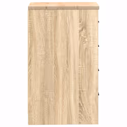 vidaXL Garage Storage Cabinet Solid Wood Pine cabinet - sonoma oak, 40 x 51 x 85 cm - Additional view 6