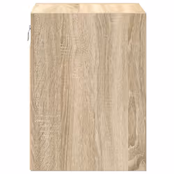 vidaXL Garage Wall Cabinet Sonoma Oak Engineered Wood cabinet - Additional view 6