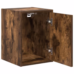 vidaXL Garage Wall Cabinets 2 pcs Smoked Oak Engineered Wood cabinet - Additional view 4