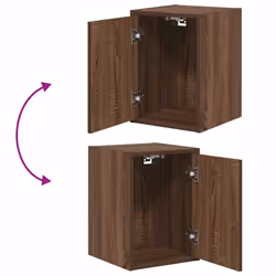vidaXL Garage Wall Cabinets 2 pcs Brown Oak Engineered Wood cabinet - Additional view 8