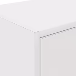 vidaXL Garage Wall Cabinet Concrete Grey Engineered Wood cabinet - white - Additional view 9