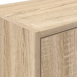 vidaXL Garage Wall Cabinet Concrete Grey Engineered Wood cabinet - sonoma oak - Additional view 9