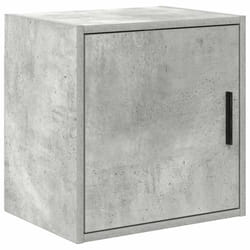 vidaXL Garage Wall Cabinet Concrete Grey Engineered Wood cabinet - concrete grey