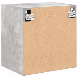 vidaXL Garage Wall Cabinet Concrete Grey Engineered Wood cabinet - concrete grey - Additional view 7