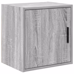 vidaXL Garage Wall Cabinet Concrete Grey Engineered Wood cabinet - grey sonoma