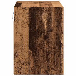 vidaXL Garage Wall Cabinet Concrete Grey Engineered Wood cabinet - old wood - Additional view 6