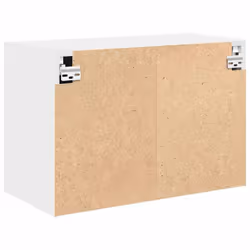 vidaXL Garage Wall Cabinet Concrete Grey Engineered Wood cabinet - white, 60 x 30 x 41 cm/ 2 pcs - Additional view 7