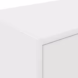 vidaXL Garage Wall Cabinet Concrete Grey Engineered Wood cabinet - white, 60 x 30 x 41 cm/ 2 pcs - Additional view 9