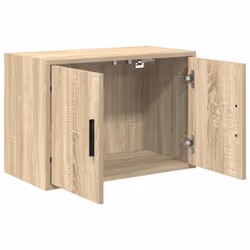 vidaXL Garage Wall Cabinet Concrete Grey Engineered Wood cabinet - sonoma oak, 60 x 30 x 41 cm/ 1 pcs - Additional view 4