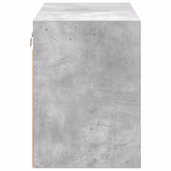 vidaXL Garage Wall Cabinet Concrete Grey Engineered Wood cabinet - concrete grey, 60 x 30 x 41 cm/ 2 pcs - Additional view 6