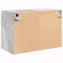 vidaXL Garage Wall Cabinet Concrete Grey Engineered Wood cabinet - concrete grey, 60 x 30 x 41 cm/ 2 pcs - Additional view 7