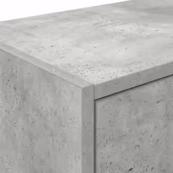 vidaXL Garage Wall Cabinet Concrete Grey Engineered Wood cabinet - concrete grey, 60 x 30 x 41 cm/ 2 pcs - Additional view 9