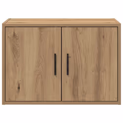 vidaXL Garage Wall Cabinet Concrete Grey Engineered Wood cabinet - artisan oak, 60 x 30 x 41 cm/ 2 pcs - Additional view 5