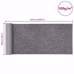 / 1 pcs) vidaXL 1/2/3x Non-slip Painter Fleece Grey Floor Protection Cover Multi Models - 2532 cm(180 g/square metre