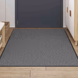 vidaXL Doormat Anthracite 115x400 cm mat welcome mat door mat indoor - anthracite, 115 x 200 cm