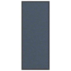 vidaXL Doormat Anthracite 115x400 cm mat welcome mat door mat indoor - blue, 60 x 150 cm