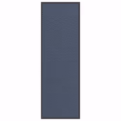 vidaXL Doormat Anthracite 115x400 cm mat welcome mat door mat indoor - blue, 60 x 180 cm