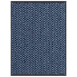 vidaXL Doormat Anthracite 115x400 cm mat welcome mat door mat indoor - blue, 90 x 120 cm