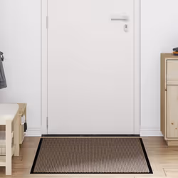 vidaXL Doormat Anthracite 115x400 cm mat welcome mat door mat indoor - brown, 80 x 120 cm