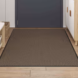 vidaXL Doormat Anthracite 115x400 cm mat welcome mat door mat indoor - brown, 115 x 200 cm