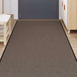 vidaXL Doormat Anthracite 115x400 cm mat welcome mat door mat indoor - brown, 115 x 500 cm