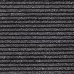 vidaXL Doormat Stripe Black and Grey 115x200 cm mat welcome mat - 115 x 200 cm - Additional view 5
