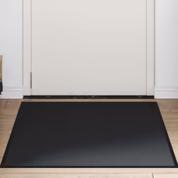 vidaXL Doormat Brown 60x180 cm mat welcome mat door mat indoor front door mat - black, 80 x 120 cm