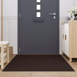 vidaXL Doormat Black 115x200 cm mat welcome mat door mat indoor front door mat - brown, 115 x 200 cm - Additional view 2