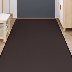 vidaXL Doormat Black 115x200 cm mat welcome mat door mat indoor front door mat - brown, 115 x 400 cm - Additional view 2