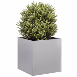 vidaXL Planter 40x40x40 cm Galvanised Steel plant pot plant stand raise bed