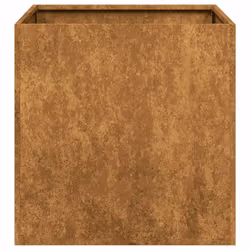 vidaXL Planter Rusty 40x40x40 cm Weathering Steel plant pot plant stand - Additional view 4