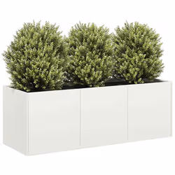 VidaXL 860676 planter Steel White - Additional view 2