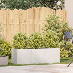 VidaXL 860676 planter Steel White - Additional view 3