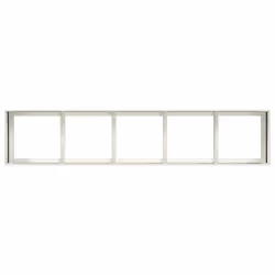 vidaXL Planter White 200x40x40 cm Cold-rolled Steel plant pot plant stand - Additional view 4
