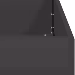 VidaXL 860689 planter Steel Black - Additional view 6