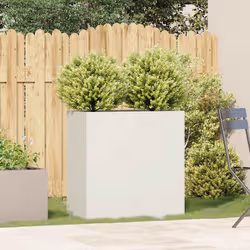 VidaXL 860711 planter Steel White - Additional view 3