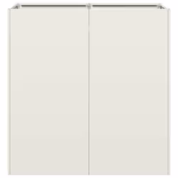 VidaXL 860711 planter Steel White - Additional view 4