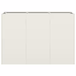 VidaXL 860718 planter Steel White - Additional view 4