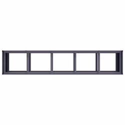 vidaXL Planter Outdoor Flower Pot Garden Raised Bed Patio Plant Pot Steel - steel/anthracite, 200 x 40 x 80 cm - Additional view 4