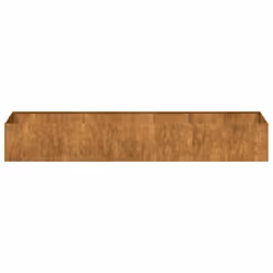 vidaXL Planter Outdoor Flower Pot Garden Raised Bed Patio Plant Pot Steel - weathering steel, 280 x 80 x 40 cm - Additional view 4