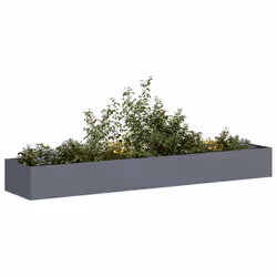 VidaXL 860768 planter Steel Anthracite - Additional view 2
